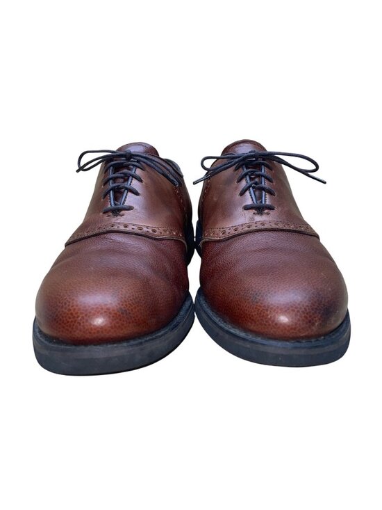 Dexter Men’s Brown Leather Lace-Up Brogue Oxford Dress Shoes Size 12 M main image 8